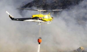 Wildfire Spreads Across Chisapani Forests
