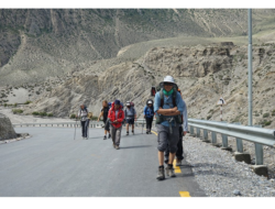 46 tourists from 46 countries visited Manang during winter