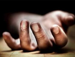 A person died after falling from the railing of a house in Chandragiri